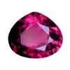 Spinel Red Gemstone Pear, Loupe Clean